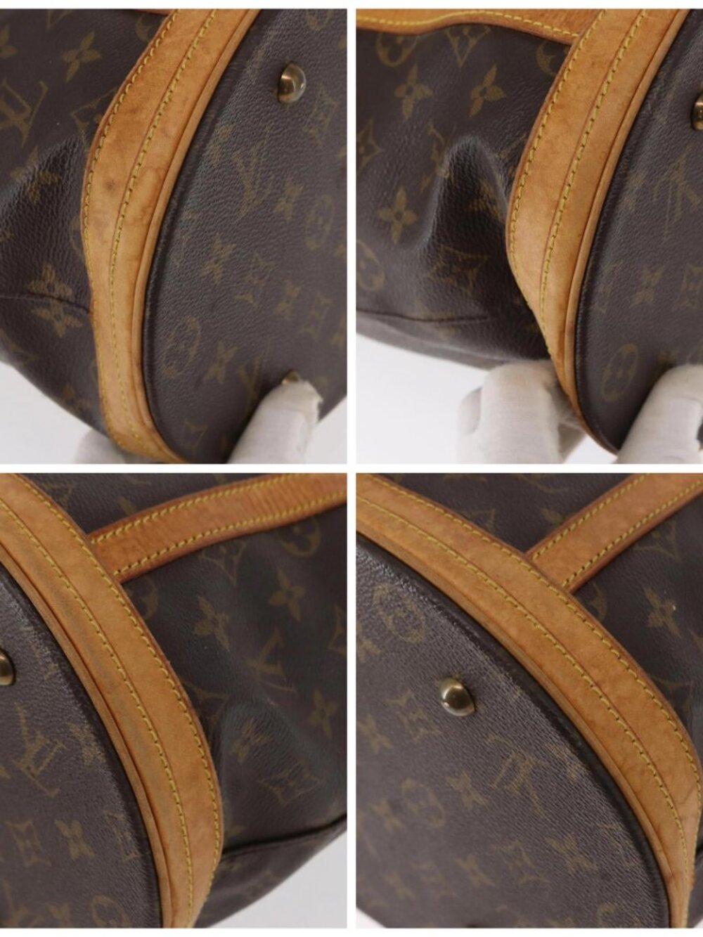 LOUIS VUITTON Monogram Bucket GM Shoulder Bag M42236 LV Auth 158346 - Picture 16 of 16